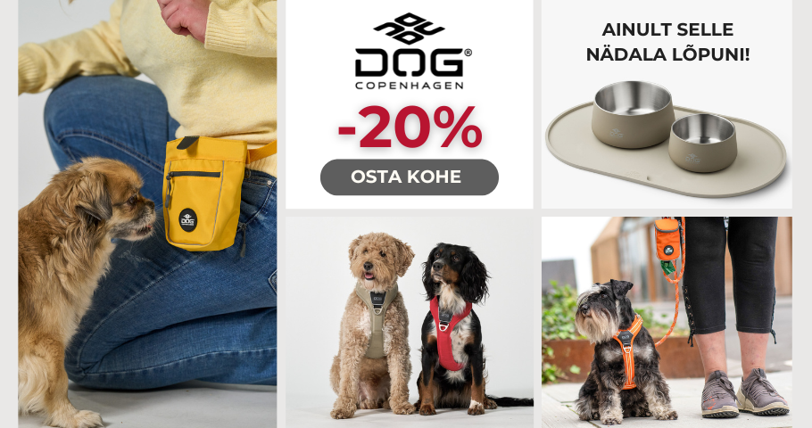 Dog Copenhagen -20% vaid selle nädala lõpuni!